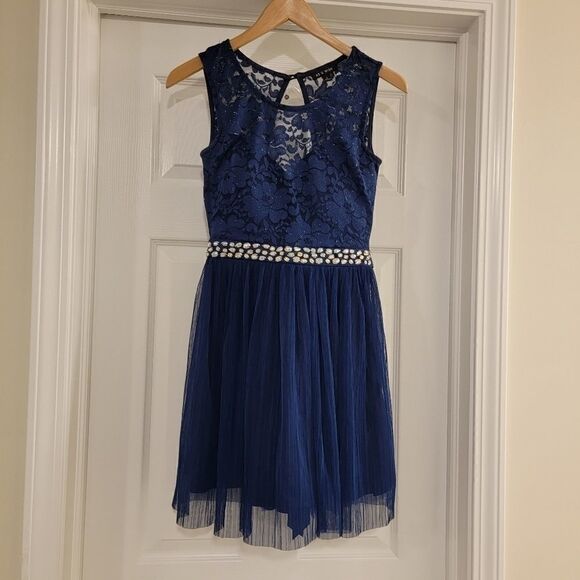 Nordstrom As U Wish Boho Lace Midi Dress sz 3 NWOT - Picture 1 of 4